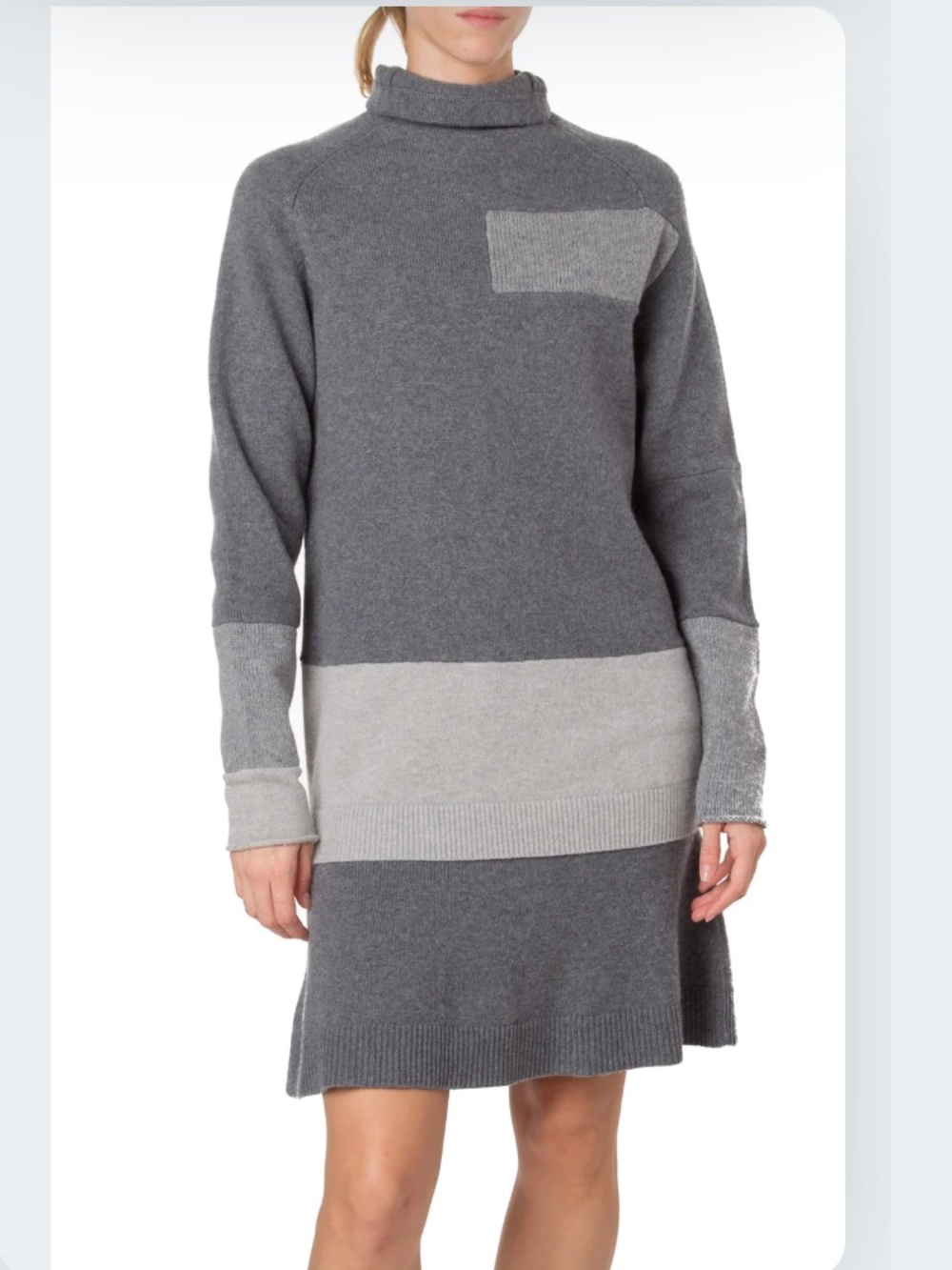 Alexander McQueen Wool and Cashmere Sweater Dress